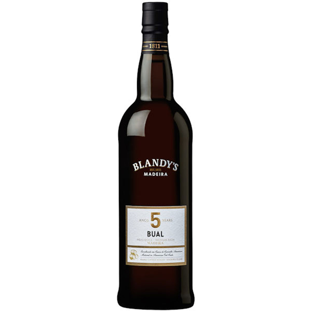 Blandy’s Madeira | 5 Year Old Medium Rich Bual - NV at CaskCartel.com