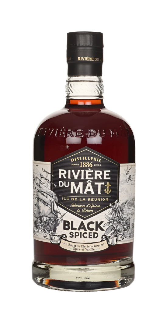 Rivière du Mât Rhum Black Spiced | 700ML at CaskCartel.com