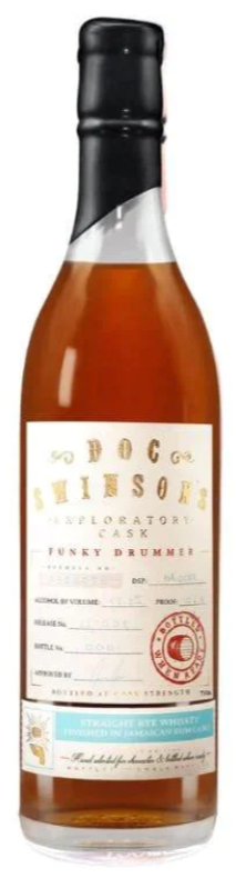 Doc Swinson's Exploratory Cask Funky Drummer Finished in Jamaican Rum Casks Straight Rye Whisky at CaskCartel.com
