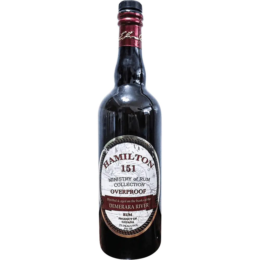 Hamilton 151 Overproof Demerara River Rum at CaskCartel.com