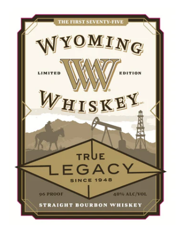 Wyoming Whiskey True Legacy Straight Bourbon Whiskey at CaskCartel.com