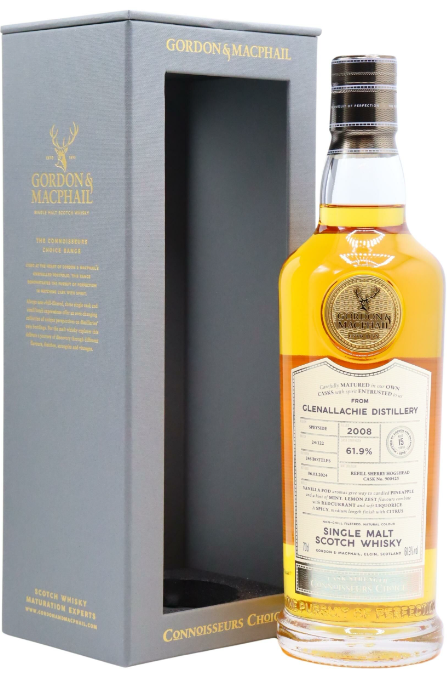 GlenAllachie Connoisseurs Choice Single Cask #900425 2008 15 Year Old Single Malt Scotch Whisky | 700ML at CaskCartel.com