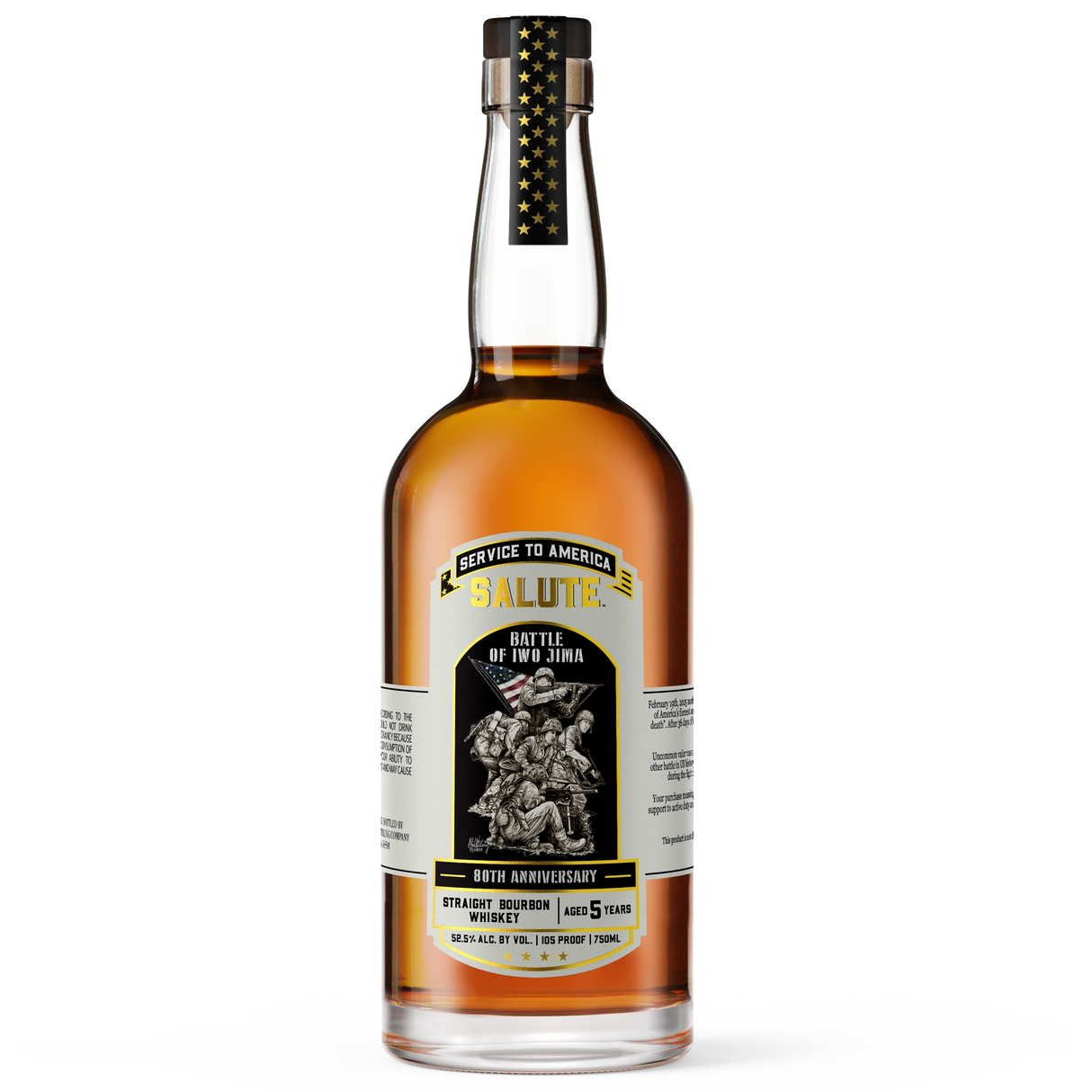 Service to America Salute | Battle of Iwo Jima | Straight Bourbon Whiskey | Limited Edition at CaskCartel.com