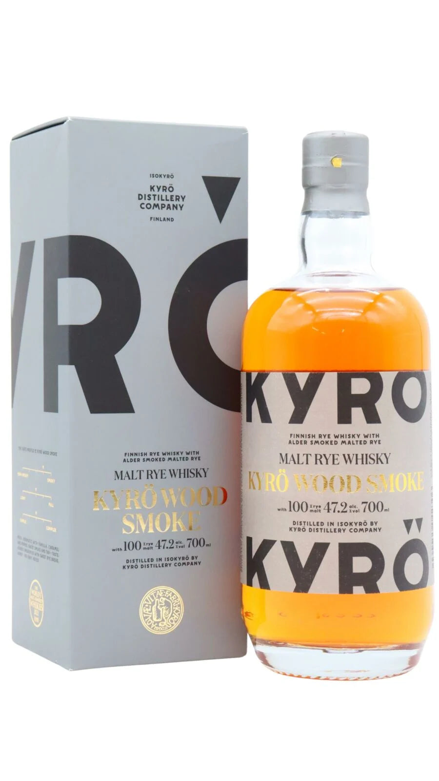 Kyro Wood Smoke Rye Malt Whisky | 700ML at CaskCartel.com