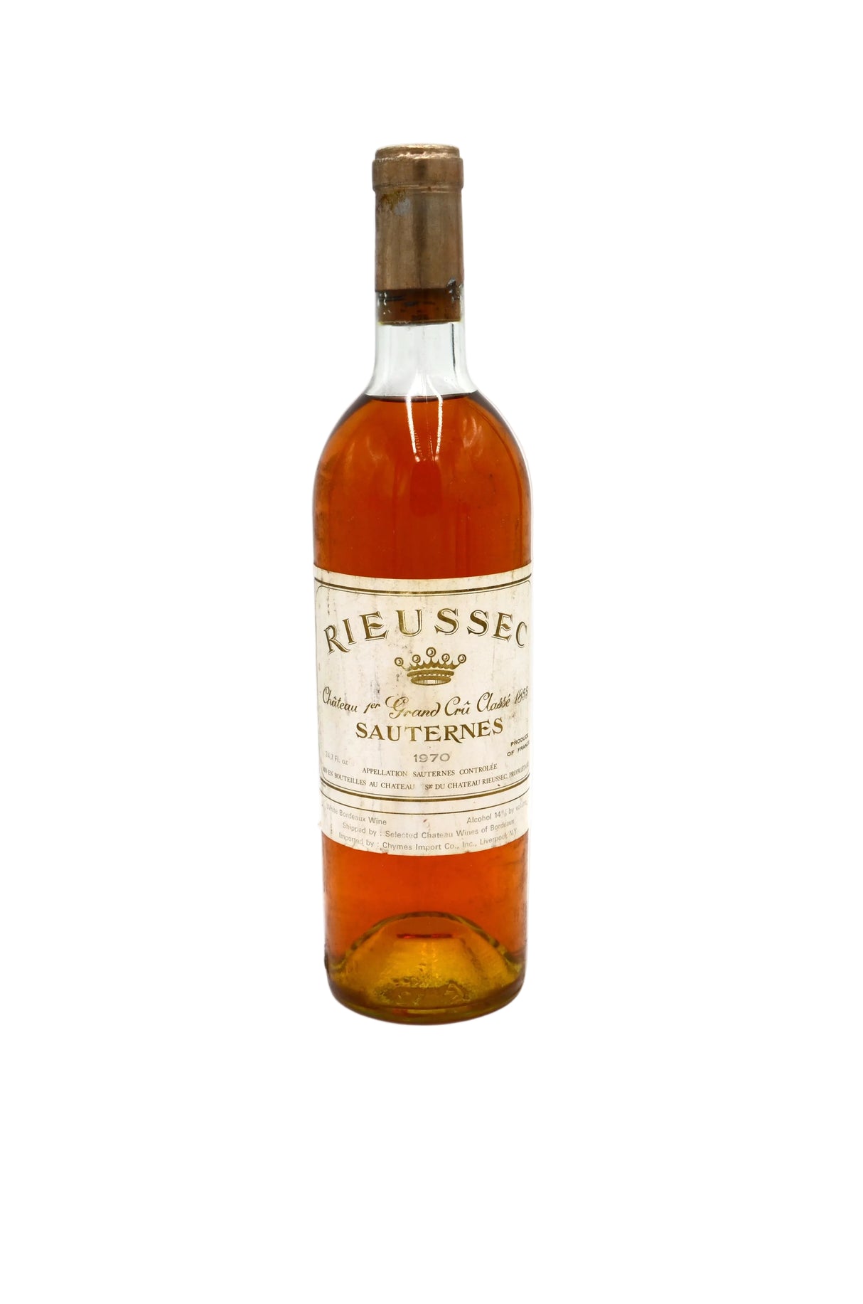 1970 | Chateau Rieussec | Sauternes at CaskCartel.com