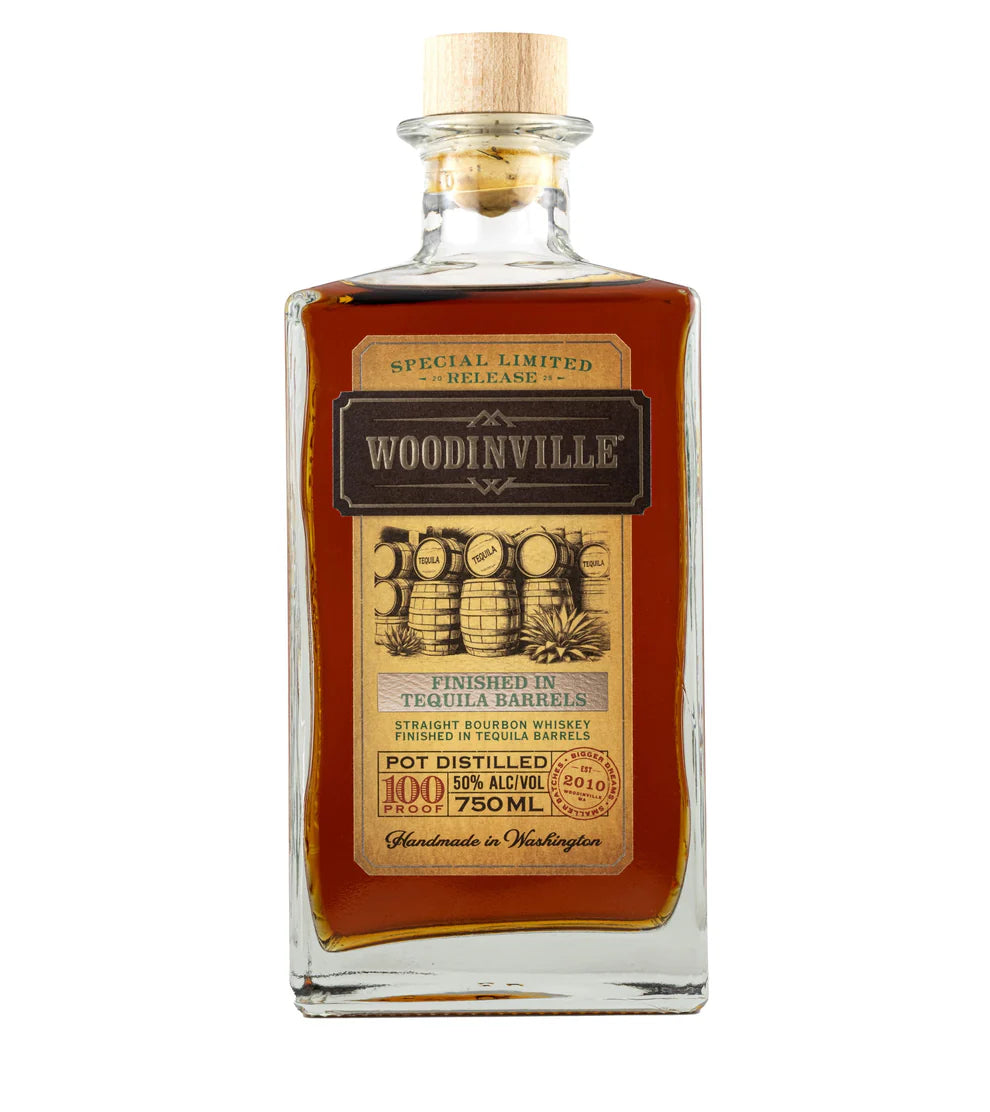 Woodinville Finished in Tequila Barrels Straight Bourbon Whiskey at CaskCartel.com