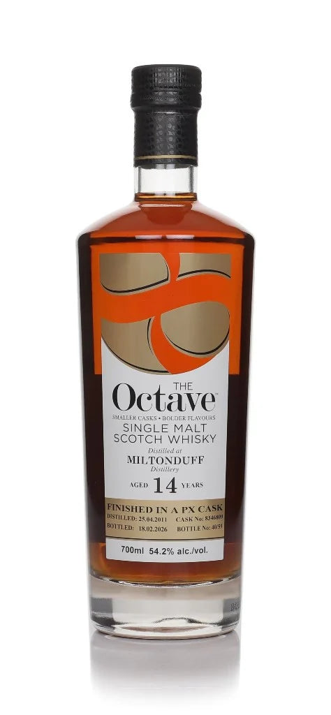 Miltonduff 14 Year Old 2011 Cask #8346809 PX Finish - The Octave (Duncan Taylor) Single Malt Scotch Whisky | 700ML at CaskCartel.com