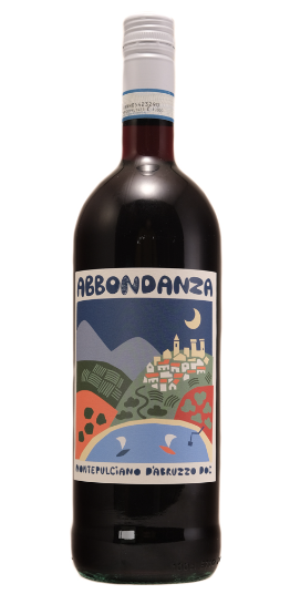2020 | Abbondanza | Montepulciano D Abruzzo DOC Red Wine 1L at CaskCartel.com