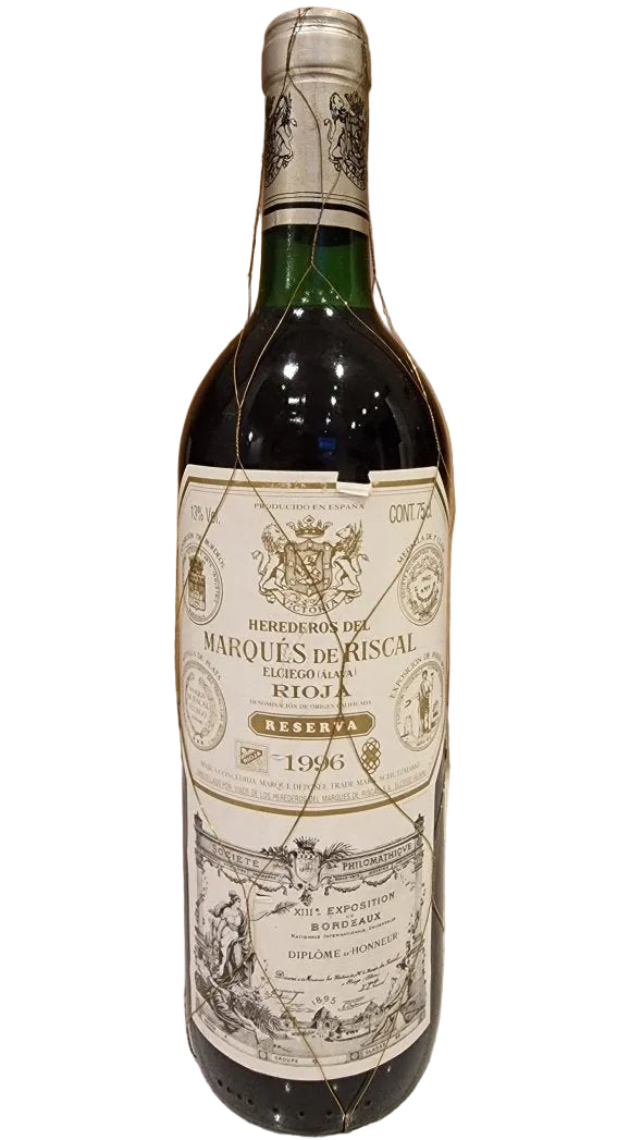 1996 | Marques de Riscal | Reserva at CaskCartel.com
