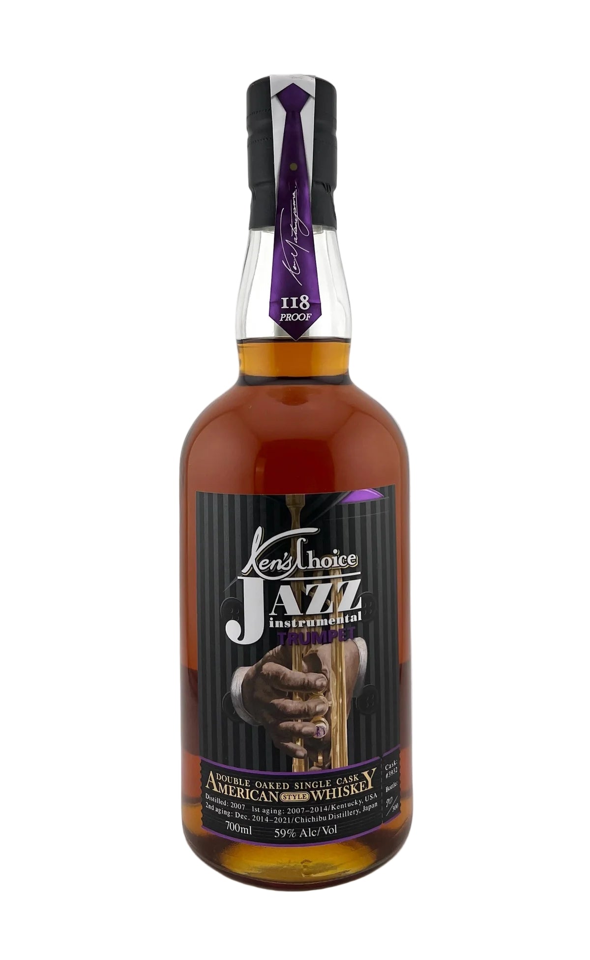 Ichiro's Malt Chichibu Jazz Instrumental Trumpet 2007 Whisky | 700ML at CaskCartel.com