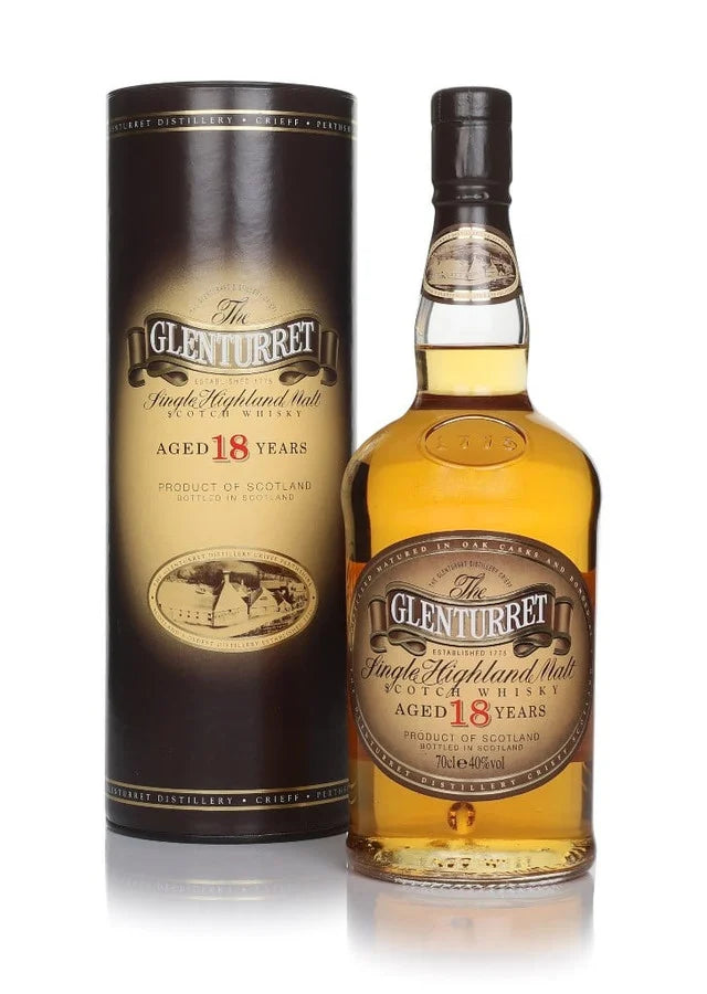 The Glenturret 18 Year Old - 1990s Single Malt Scotch Whisky | 700ML at CaskCartel.com