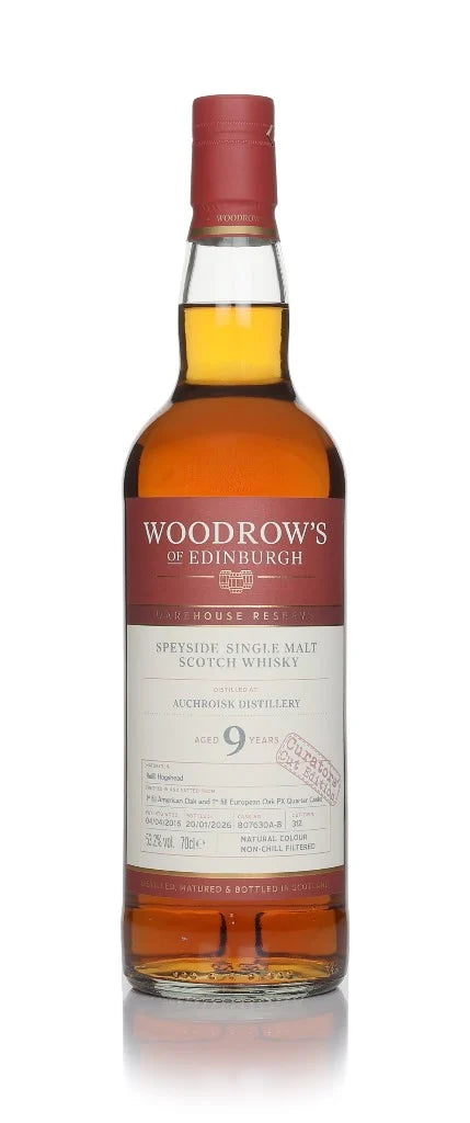 Auchroisk 9 Year Old 2016 Cask #807630A-B - Woodrow's of Edinburgh Single Malt Scotch Whisky | 700ML at CaskCartel.com