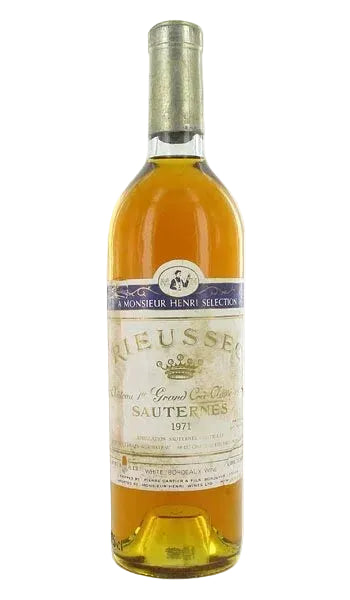 1971 | Chateau Rieussec | Sauternes at CaskCartel.com