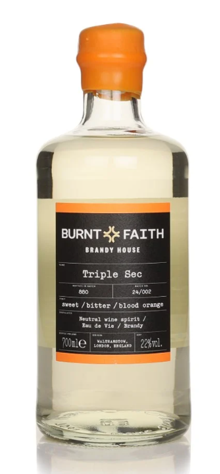 Burnt Faith Triple Sec | 700ML at CaskCartel.com