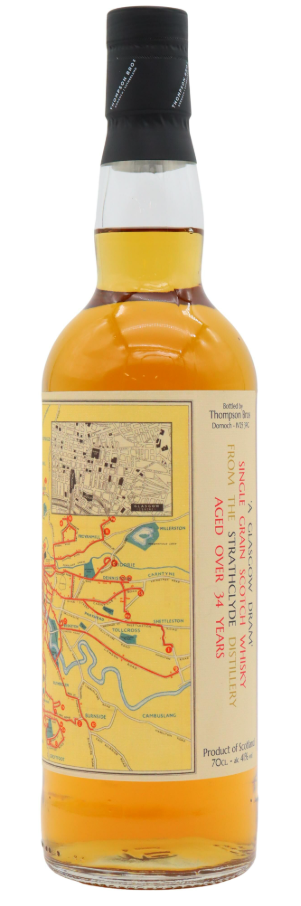 Strathclyde Thompson Bros 34 Year Old Single Grain Scotch Whisky | 700ML at CaskCartel.com