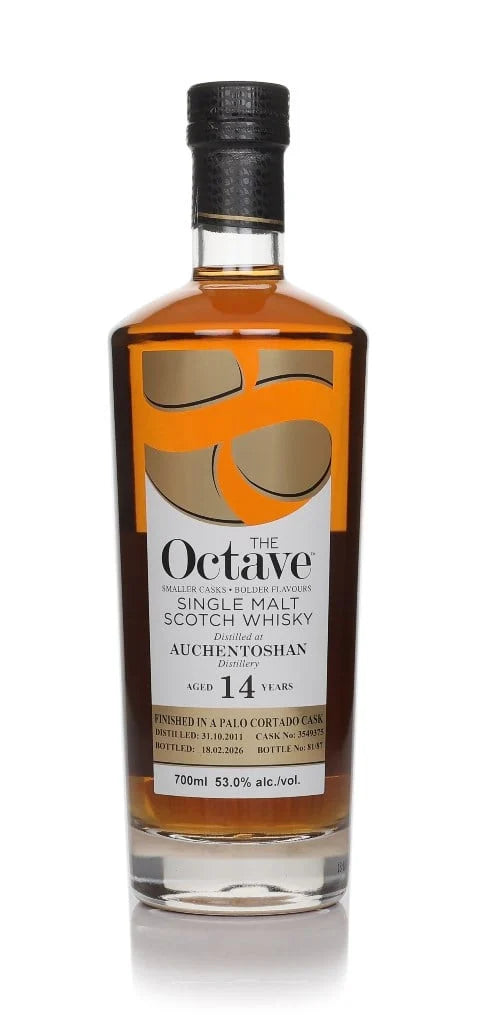 Auchentoshan 14 Year Old 2011 Cask #3549375 Palo Cortado Finish - The Octave (Duncan Taylor) Single Malt Scotch Whisky | 700ML at CaskCartel.com