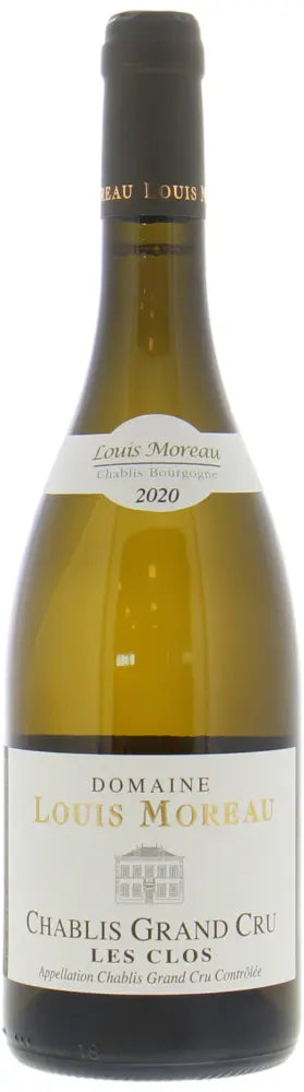 2020 | Domaine Louis Moreau | Chablis Les Clos at CaskCartel.com