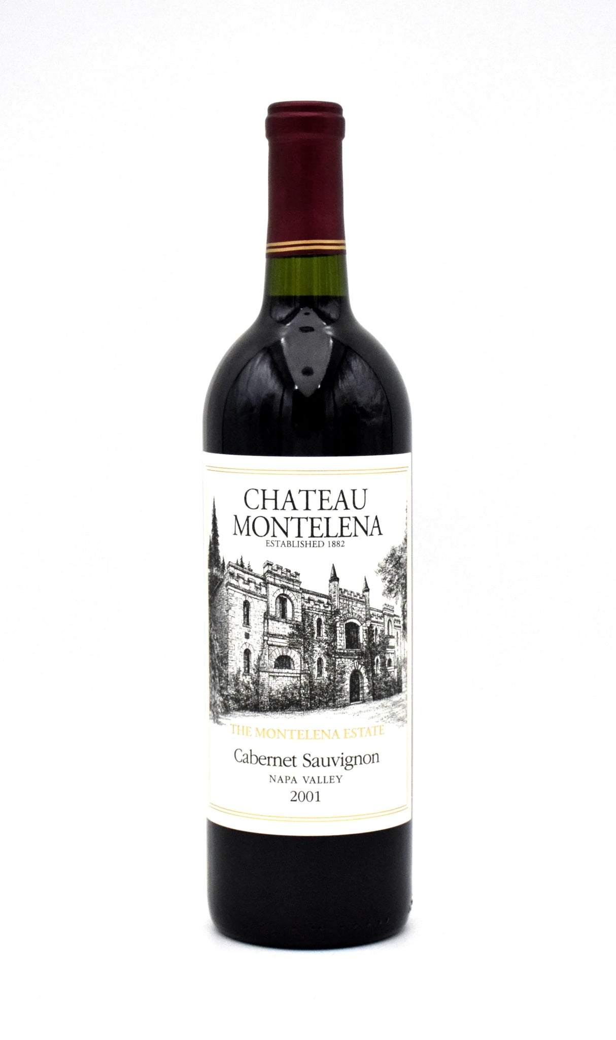 2001 | Chateau Montelena | The Montelena Estate Cabernet Sauvignon at CaskCartel.com
