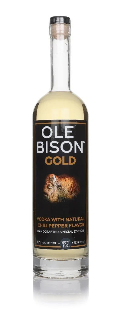 Ole Bison Gold - Chili Pepper Vodka | 700ML at CaskCartel.com