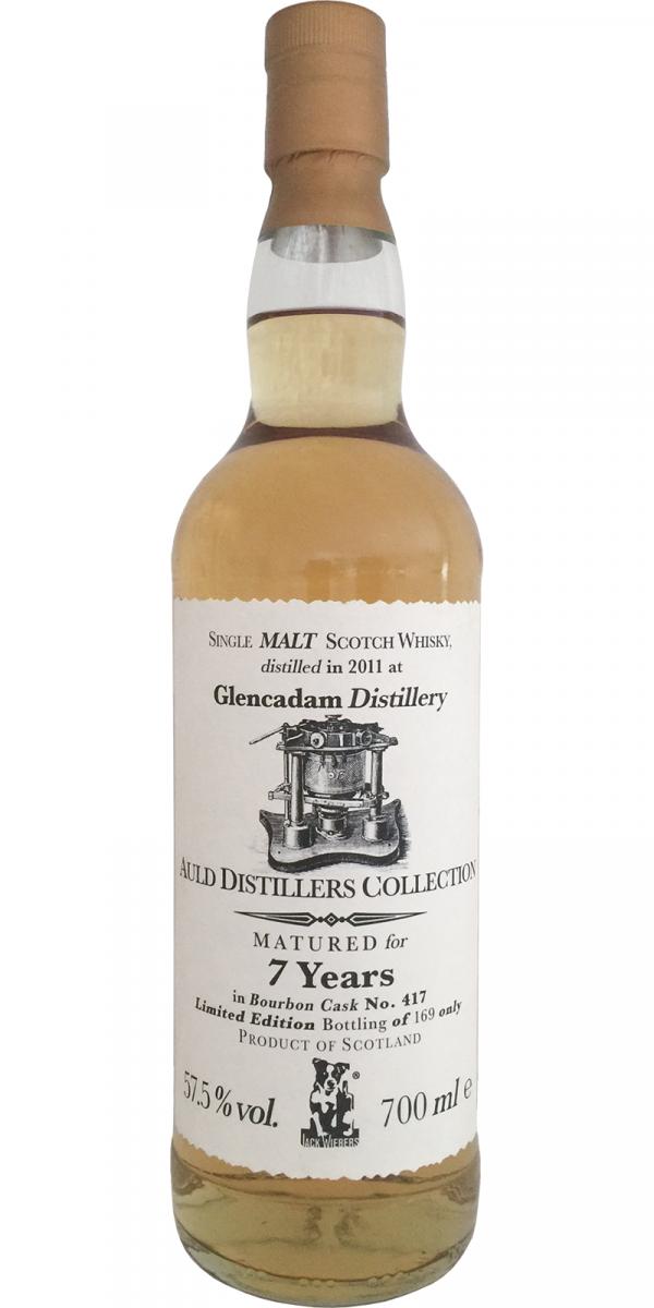 Glencadam 2011 (Jack Wiebers Whisky World) Auld Distillers Collection (Cask #417) 7 Year Old 2018 Release Single Malt Scotch Whisky | 700ML at CaskCartel.com
