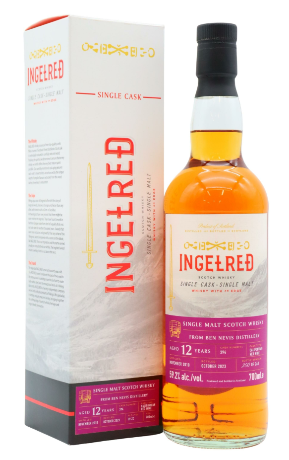 Ben Nevis Ingelred Single Cask #394 12 Year Old 2010 Vintage Single Malt Scotch Whisky | 700ML at CaskCartel.com