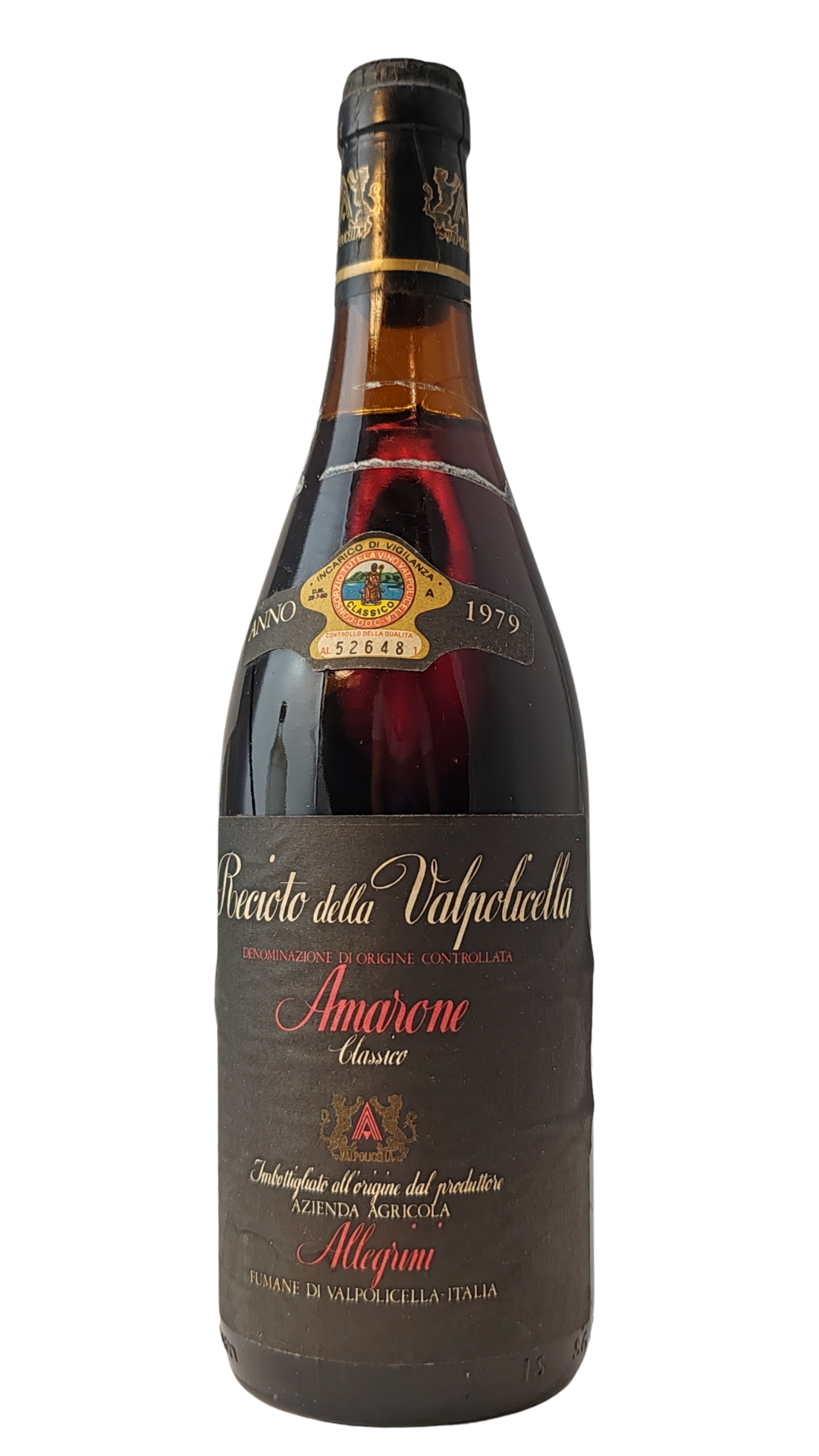 1979 | Allegrini | Amarone della Valpolicella Classico at CaskCartel.com