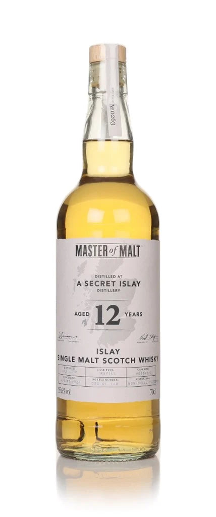 Secret Islay Distillery 12 Year Old 2012 (Private Label) Single Malt Scotch Whisky | 700ML at CaskCartel.com