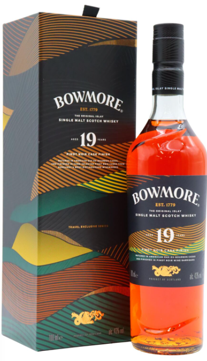 Bowmore Pinot Noir Cask Finish 19 Year Old Single Malt Scotch Whisky | 700ML at CaskCartel.com