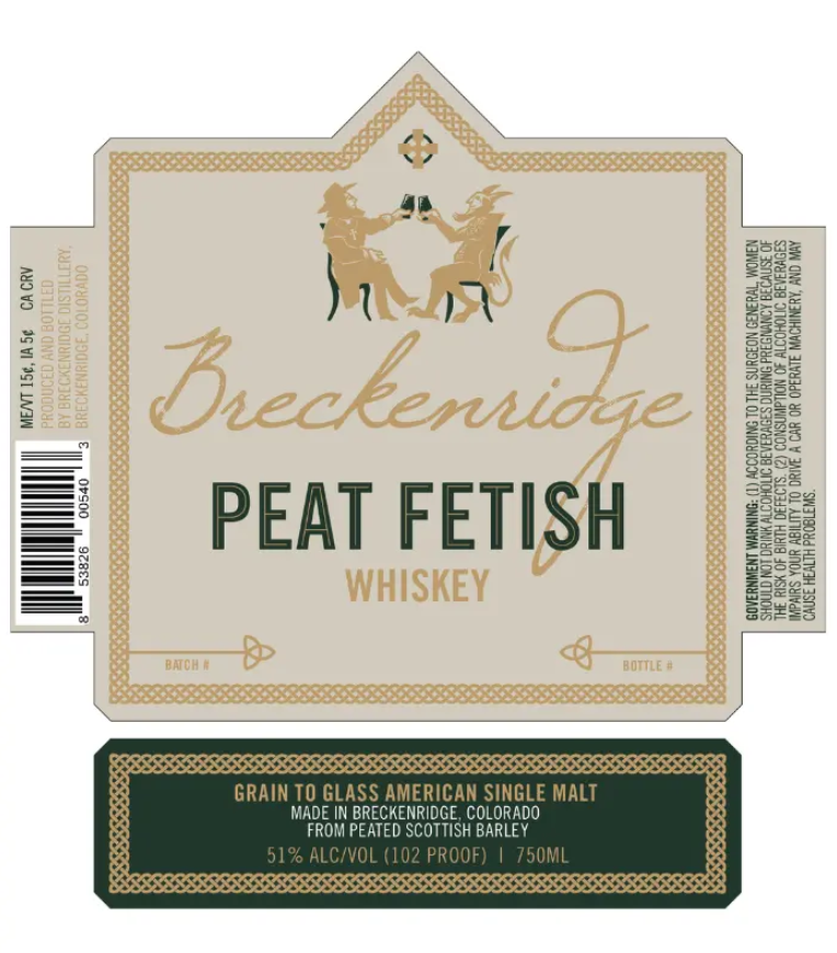 Breckenridge Peat Fetish American Single Malt Whiskey at CaskCartel.com