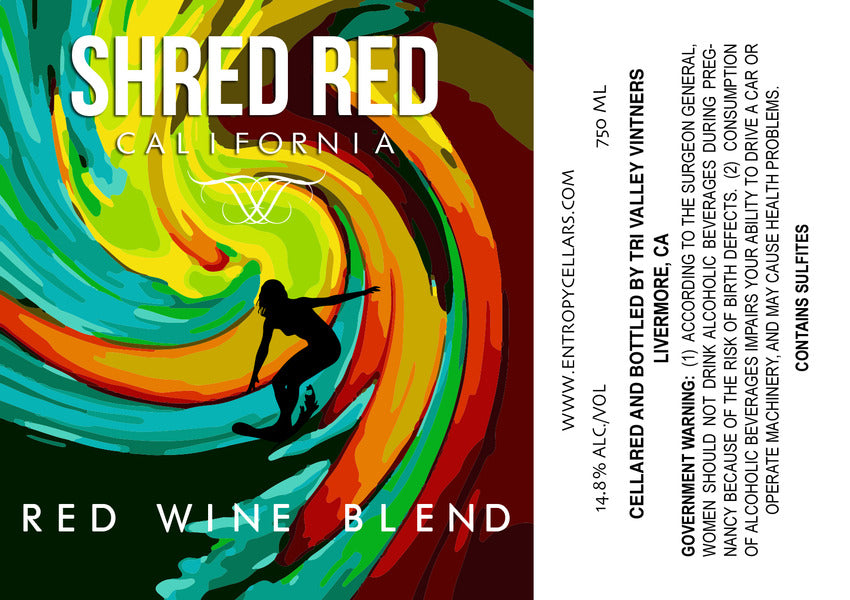 2017 | Entropy Cellars | Shred Red at CaskCartel.com