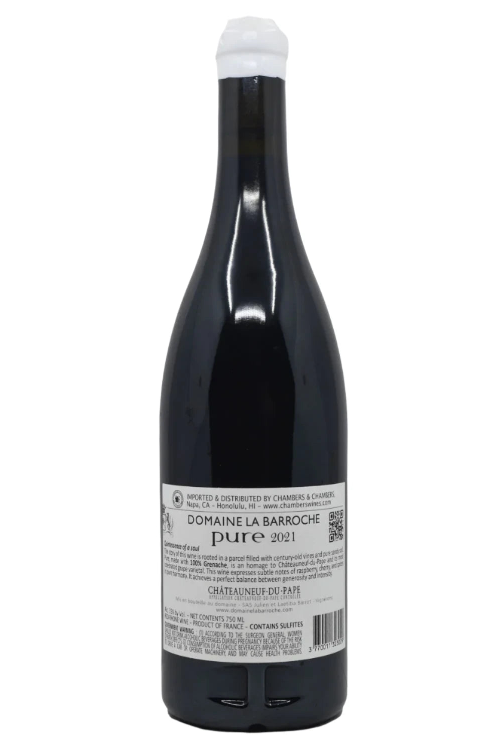 2021 | Domaine la Barroche | Chateauneuf-du-Pape Pure at CaskCartel.com