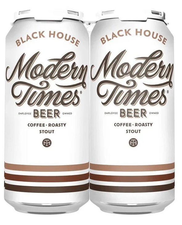 Modern Times Black House Coffee Roasty Stout Beer | (4)*473ML at CaskCartel.com