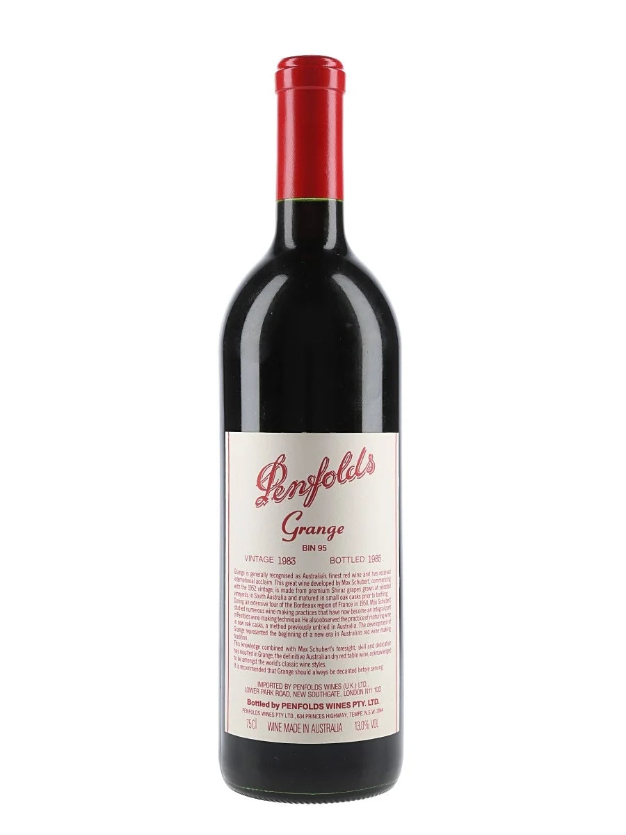 1983 | Penfolds | Grange Bin 95 at CaskCartel.com