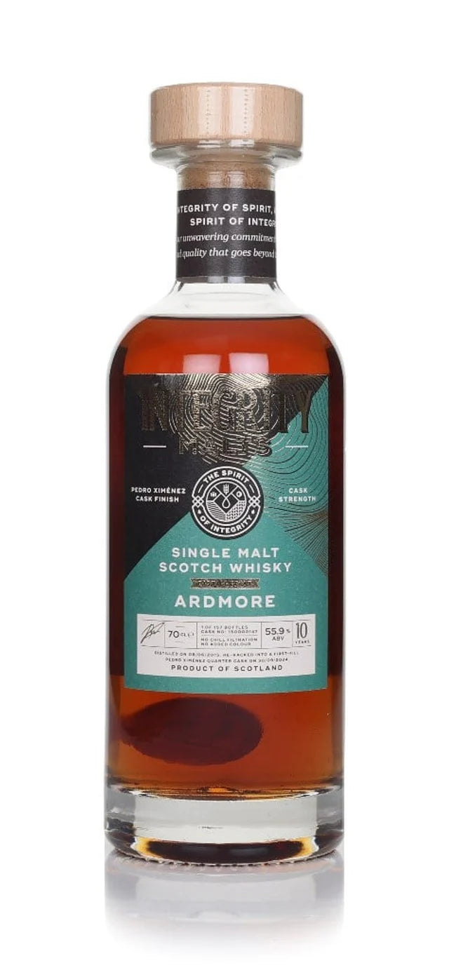 Ardmore 10 Year Old 2015 - Pedro Ximénez Finish (Integrity Malts) Single Malt Scotch Whisky | 700ML at CaskCartel.com