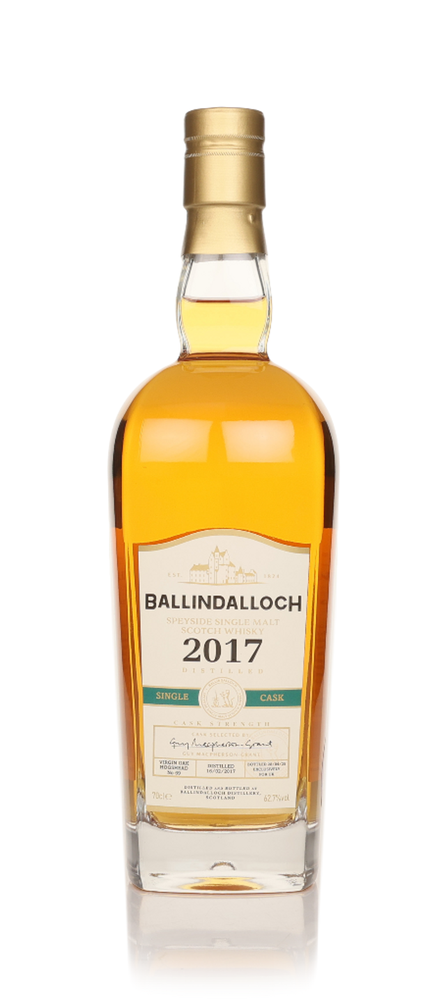 Ballindalloch 2017 Refill Virgin Oak Hogshead Single Cask Number 69 Single Malt Scotch Whisky | 700ML at CaskCartel.com