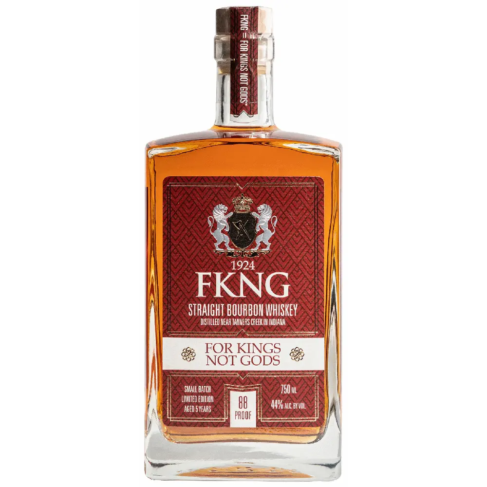FKNG Straight Bourbon Whiskey | For Kings Not Gods at CaskCartel.com