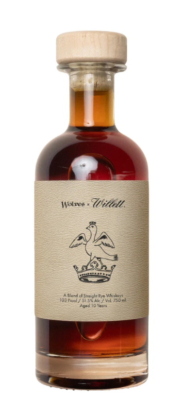 Wolves x Willett | 10 Year Old Batch #3 | Straight Rye Whiskey at CaskCartel.com