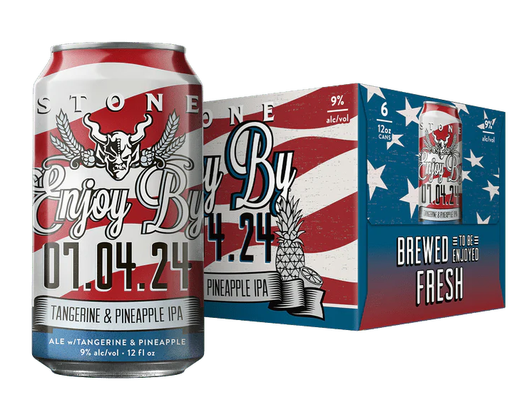 Stone Brewing - Enjoy by 07.04.24 - Tangerine Pineapple Hazy IPA Beer | (6)*355ML at CaskCartel.com