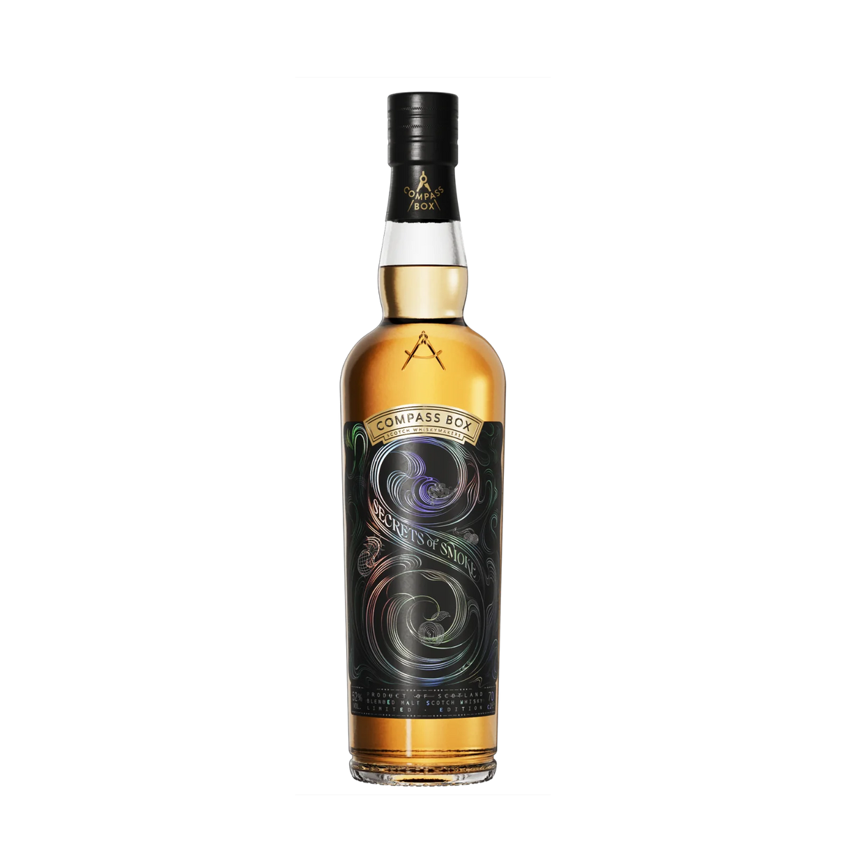 Compass Box Secrets of Smoke Blended Malt Scotch Whisky | 700ML at CaskCartel.com