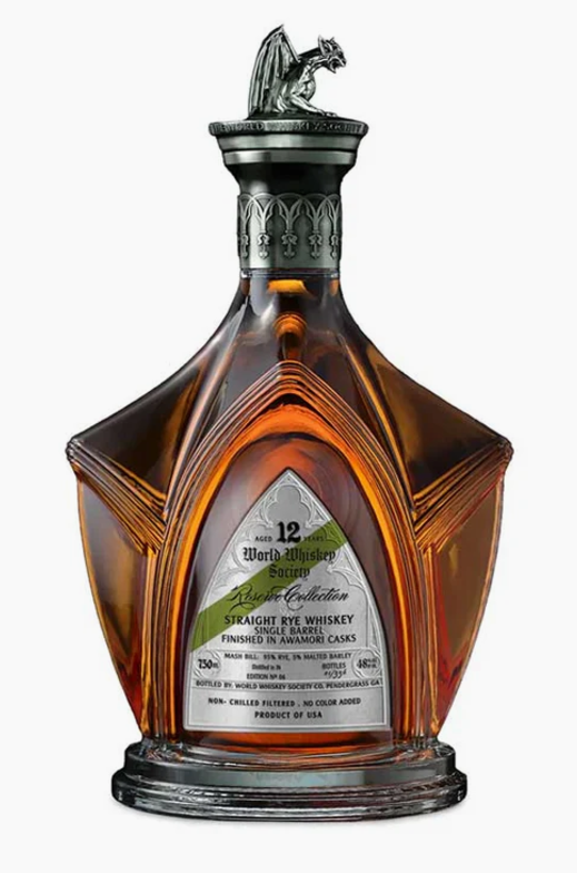 World Whiskey Society 12 Year Old Awamori Cask Rye Whiskey at CaskCartel.com