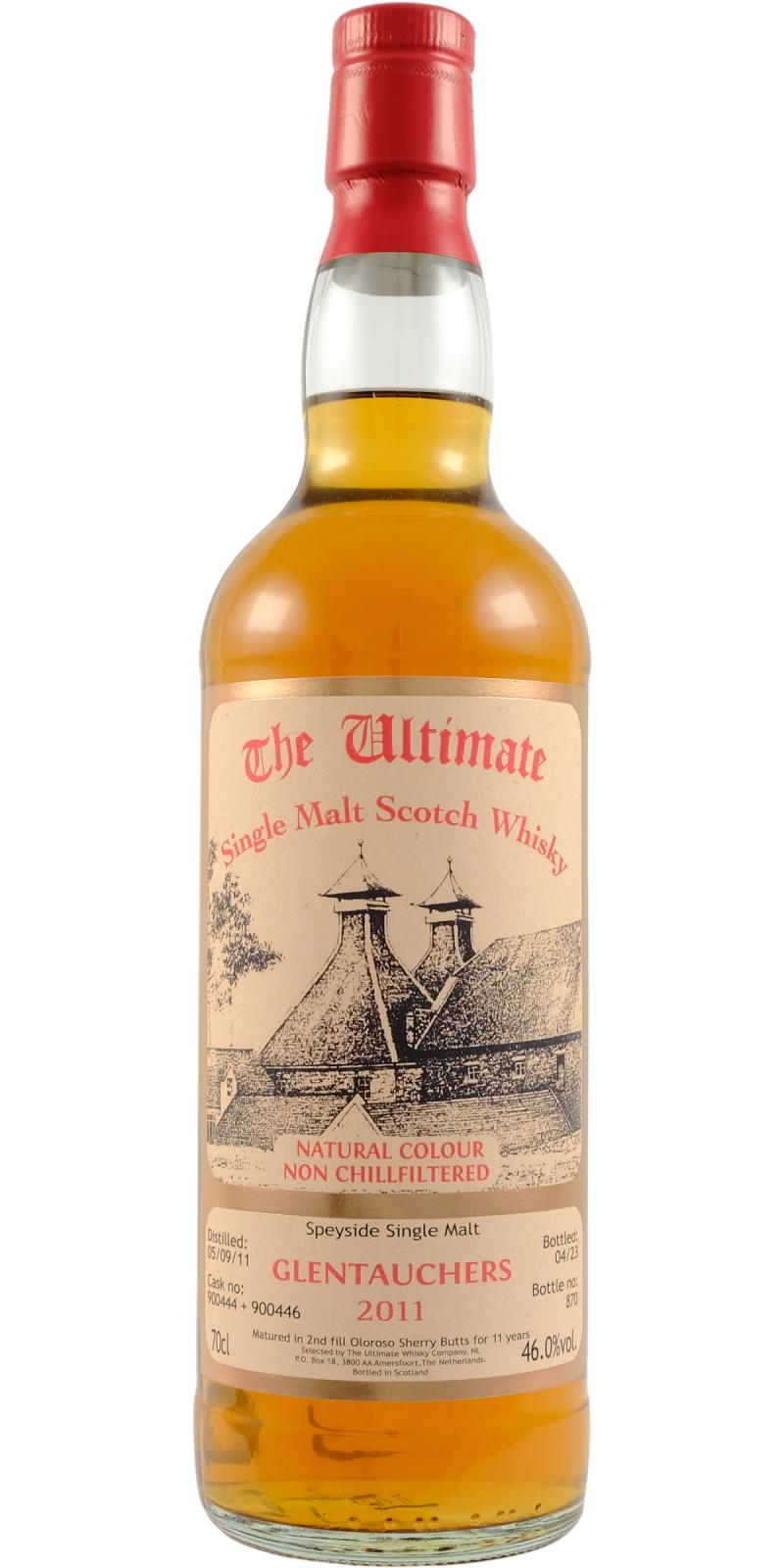 The Ultimate Glentauchers 11 Year Old (D.2011, B.2023) Single Malt Scotch Whisky | 700ML at CaskCartel.com
