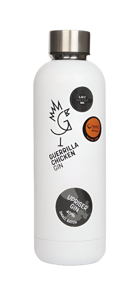 Guerrilla Chicken Upriser Gin (White Flask) | 500ML at CaskCartel.com