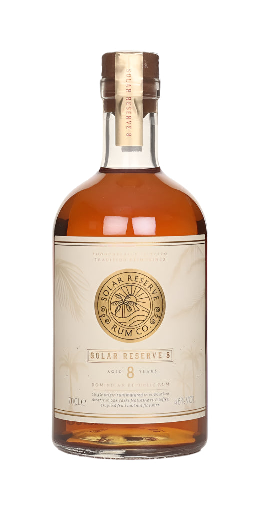 Solar Reserve 8 - Single Origin 8 Year Old Dominican Republic Rum | 700ML at CaskCartel.com