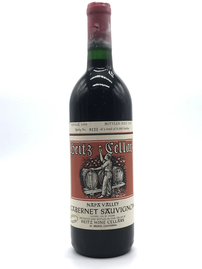 1968 | Heitz Cellar | Martha's Vineyard Cabernet Sauvignon at CaskCartel.com