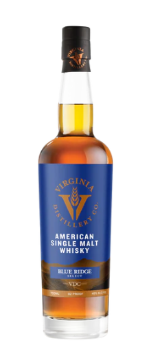 Virgina Distillery Blue Ridge Select Single Malt Whisky at CaskCartel.com