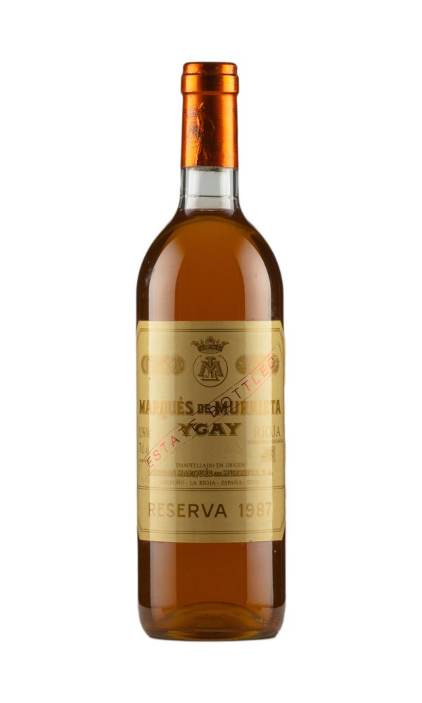 1987 | Marqués de Murrieta | Ygay Reserva Blanco at CaskCartel.com