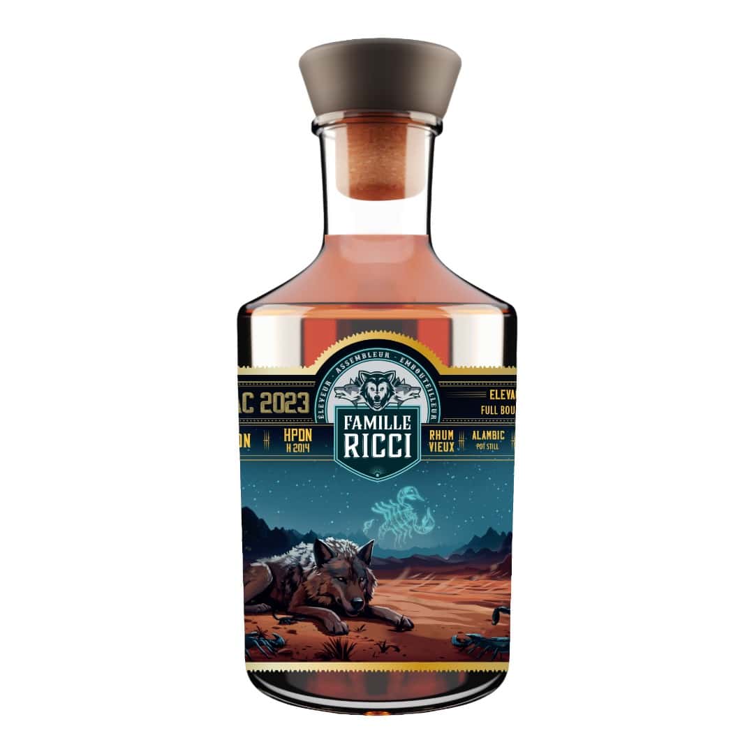 Famille Ricci Zodiac 2023 Scorpion Hampden | 500ML at CaskCartel.com