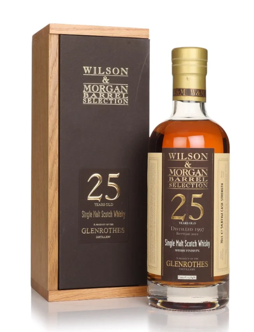 Glenrothes 25 Year Old 1997 Bottled 2022 - Wilson & Morgan Single Malt Scotch Whisky | 700ML at CaskCartel.com