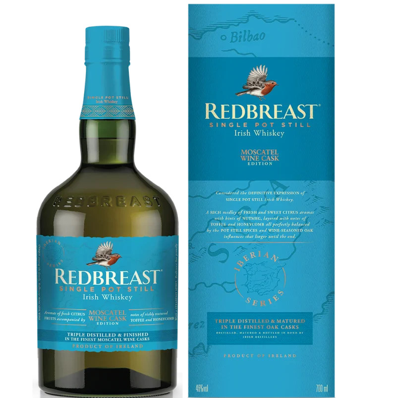 Redbreast Single Pot Still Moscatel Wine Cask Edition Irish Whiskey | 700ML at CaskCartel.com