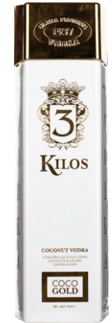 3 Kilos Coconut Vodka | 1L at CaskCartel.com